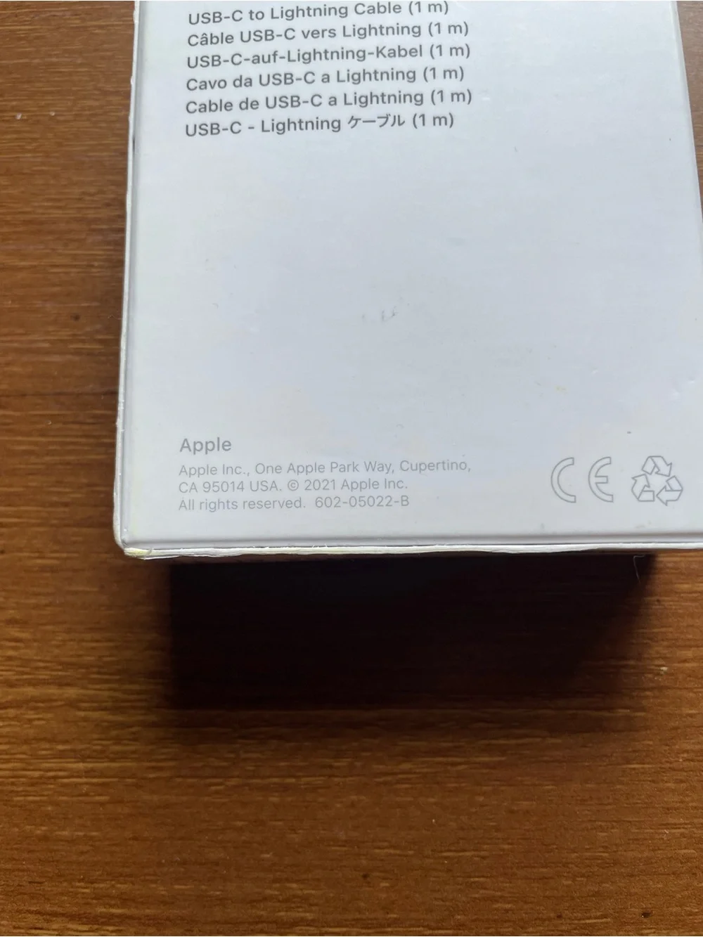 NWT Apple 1m USB-C to Lightning Cable - Charging Cord